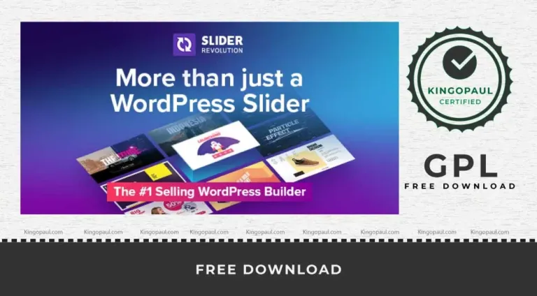 Slider Revolution Responsive WordPress Plugin
