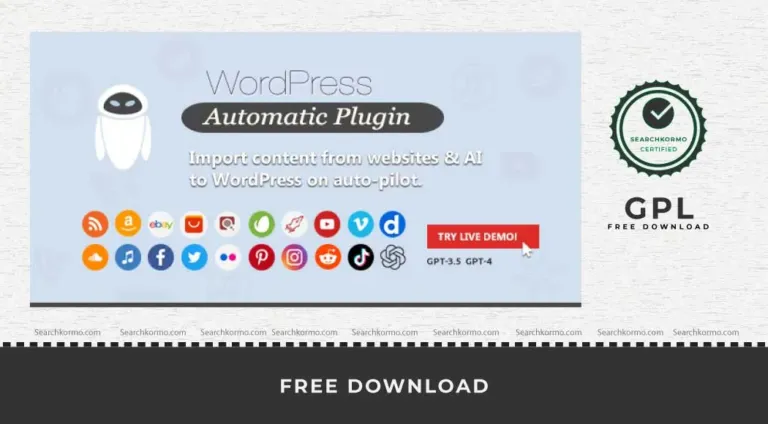 WordPress Automatic Plugin
